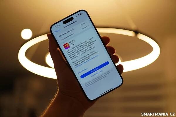 Aktualizace na iOS 17.4