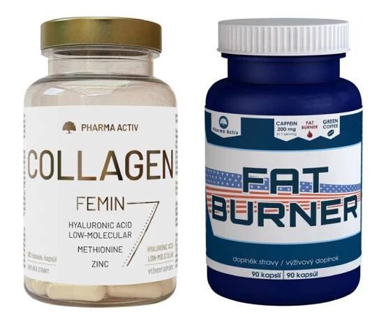 Collagen Femin tob.90+Fat Burner cps.90 - skladem