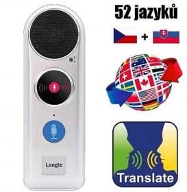 Hlasový překladač vět a textů online/offline do kapsy – LANGIE s 52 jazyky!