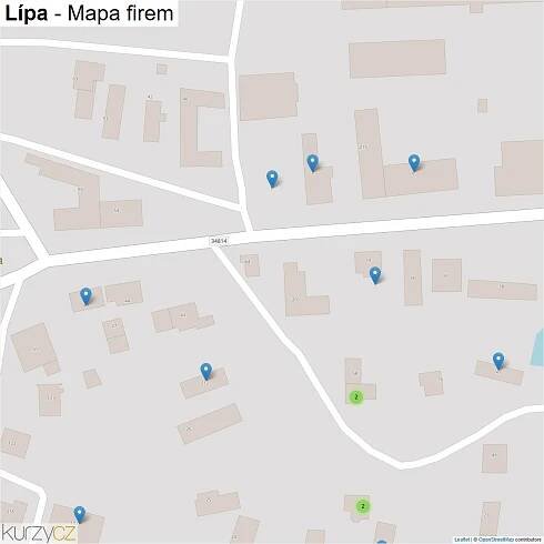 Lípa - mapy | Kurzy.cz
