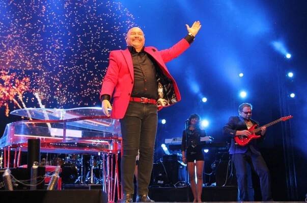 PHOTO: Michal David & DJ Bobo – O2 arena