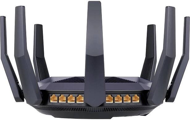 ASUS RT-AX89X AX6000 AiMesh bezdrátový router Ethernet Dvoupásmový (2,4 GHz / 5 GHz) 4G Černá (90IG04J1-BM3010)