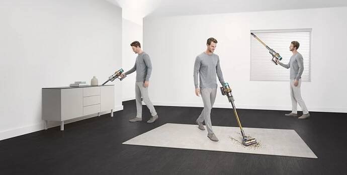 Tyčový vysavač Dyson V15 Detect Absolute Gold | DATART