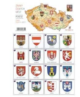Pexeso Znaky Českých měst od 34 Kč - Heureka.cz