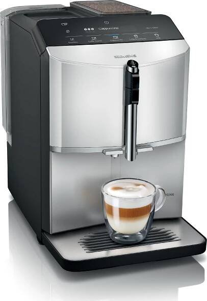 Siemens EQ300 TF303E01 stříbrný/černý od 10 990 Kč