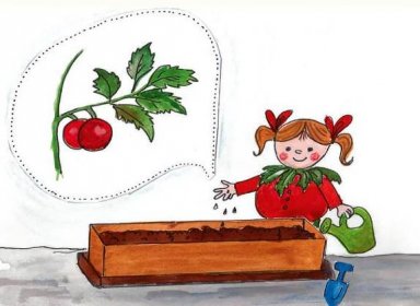 Semínkaření v příběhu pro děti 