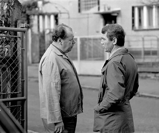 Malý pitaval z velkého města - Cyklista - Z filmu - Vladimír Krška, Jiří Krampol