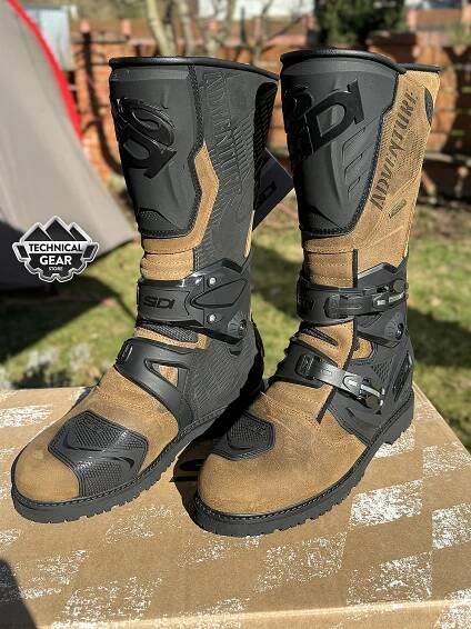 Enduro boty SIDI ADVENTURE 2, barva Tobacco, vel. 44 | techgear.cz