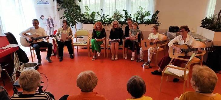 Hudební odpoledne v SeniorCentru Slivenec - Slivenec