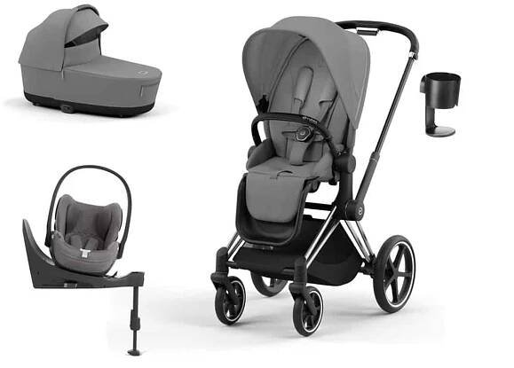 CYBEX Priam Kinderwagen-Bundle inkl. gratis Getränkehalter