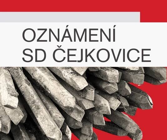 Podmínky ukládání betonových sloupků na SD / RADA OBCE ČEJKOVICE