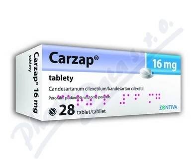 Carzap 16mg por.tbl.nob. 28x16mg