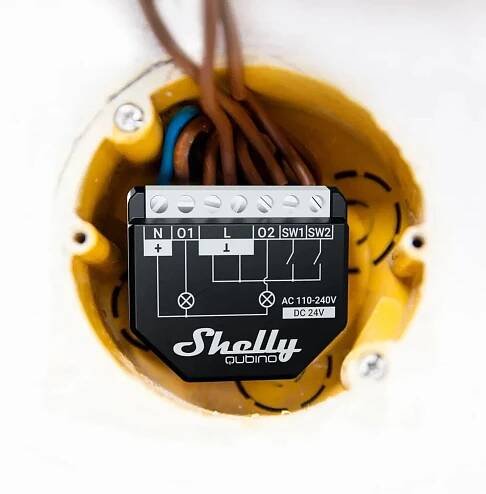 SHELLY Wave 2PM Spínací modul