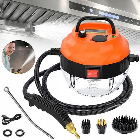 2500 W RUČNÍ PARNÍ ČISTIČ, VYSOKÁ TEPLOTA, TLAKOVÁ PARNÍ MYČKA