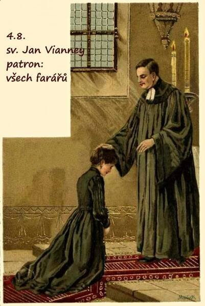 Sv. Jan Vianney, patron všech farářů