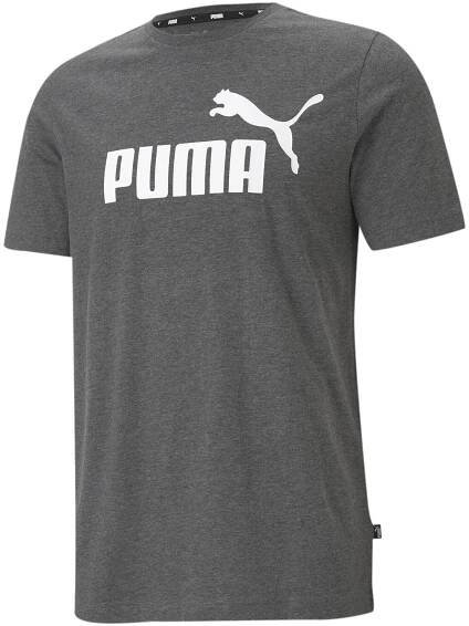 Essentials Heather Trička pro muže PUMA Black