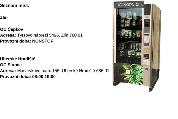 Seznam míst Zlín OC Čepkov Adresa Tyršovo nábřeží 5496, Zlín 760 01 Provozní doba NONSTOP Uherské Hradiště OC Slunce Adresa Masarykovo nám. 155, Uherské Hradiště 686 01 Provozní doba 0800-1900 (2)