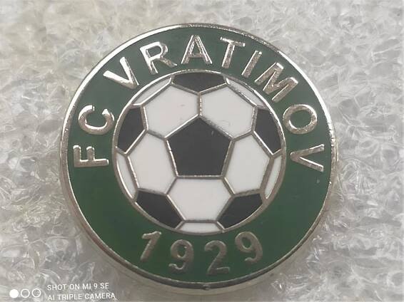 FC VRATIMOV, fotbal - Odznaky, nášivky a medaile