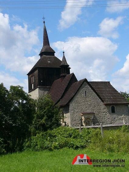 Březina nad Jizerou - kostel svatého Vavřince