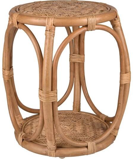 Odkládací stolek Safari Lodge kulatý 45 cm x průměr 45 cm přírodní nakoupit u OBI