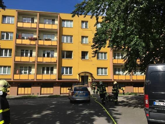 Hasiči likvidovali požár bytu v Havířově, vznikla škoda za 50 tisíc