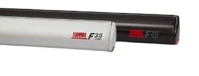 Fiamma Boční markýza F35 PRO Titanium Barevné provedení: Titanium, Barva tkaniny: Modrá, Délka markýzy: 220 cm