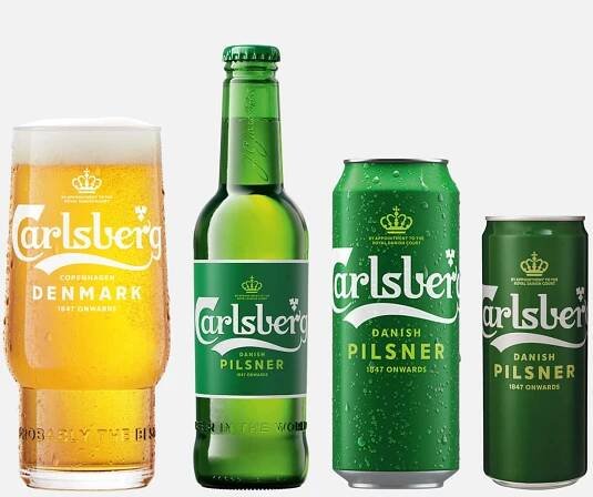 Carlsberg's containers