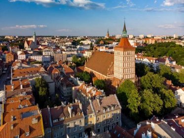 Olsztyn - panorama of the city