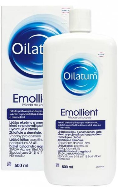 Fotografie Oilatum Emollient 634mg/g adt.bal. 500 ml