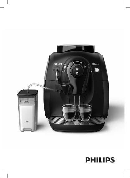 Manuál Philips HD8654 Kávovar