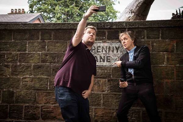 Beep Beep Yeah! Paul McCartney and an Emotional James Corden Take the Ride of Their Lives for Carpool Karaoke