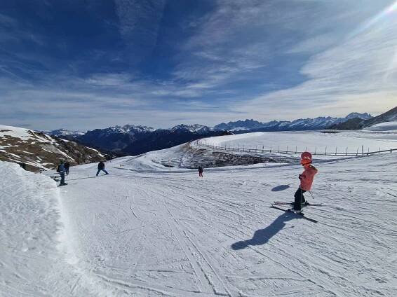 Lyžování v Itálii. Val di Fiemme / Obereggen plný slunce, dokonalých sjezdovek a italských dobrot