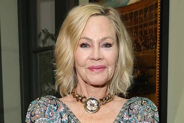 Melanie Griffith at the "Covet The Comeback" book launch celebration hosted by ETRO held at Spago on March 25, 2025 in Beverly Hills, California.