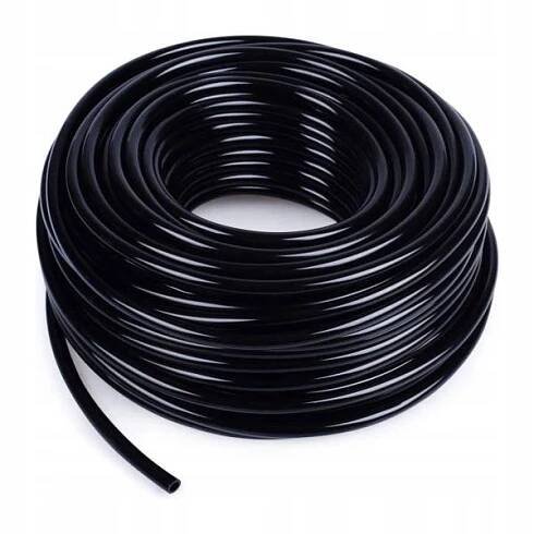 PVC trubka 4/6 mm – hadička – trubka pro kapkový zavlažovací systém 1 m