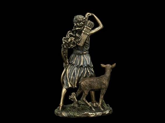 ŘECKÁ BOHYNĚ ARTEMIS ARTEMIDA ZNAČKOVÁ VERONESE WU78098A4 ORIGINÁLNÍ SOCHA EAN (GTIN) 6944197148142