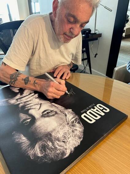 Steve Gadd - A Life in Time - Autographed Canvas Print - Image 2
