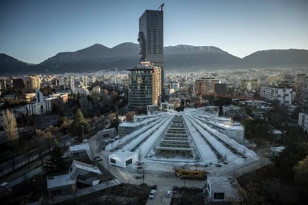 Albania’s Tirana Pyramid Becomes a Symbol of the Country’s Future