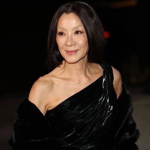 Michelle Yeoh attends the "Le Grand Diner du Louvre" during the Womenswear Fall/Winter 2025/2026 as part of Paris 
