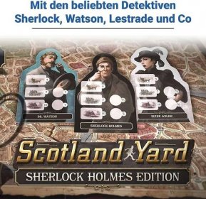 RAVENSBURGER Hra Scotland Yard Sherlock Holmes