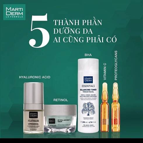 5 THÀNH PHẦN DƯỠNG DA AI CŨNG PHẢI CÓ