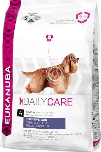 Eukanuba Daily Care Sensitive Skin 12 kg od 851 Kč
