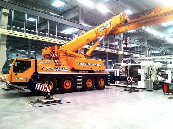 Liebherr LTM 1100-4.1. - autojeřáby s nosností až 100 tun | Kubový s.r.o.