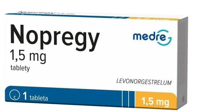 Medreg Nopregy 1,5 mg 1 tableta