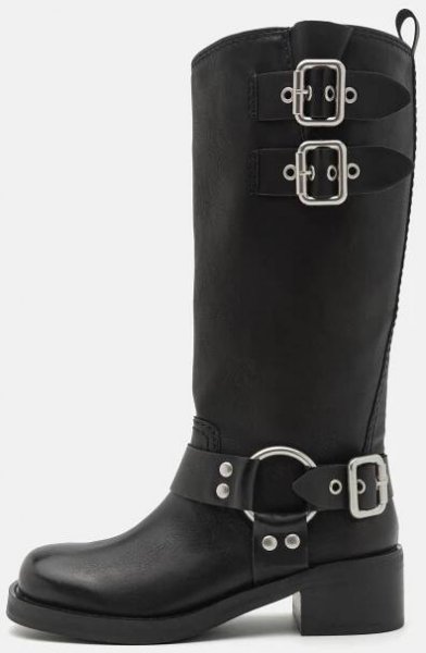 EASTERN - Kovbojské/motorkářské boty - black