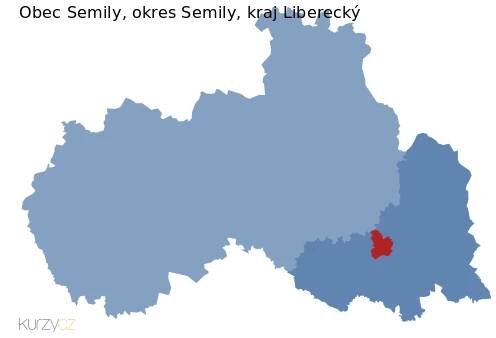 Semily v kraji Liberecký
