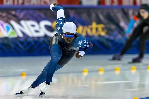 Erin Jackson on 'Amazing' Friendship with Olympic Teammate Brittany Bowe, Representing Team USA