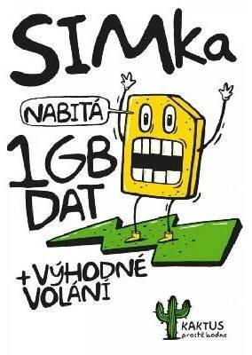 T-Mobile SIM karta KAKTUS 100 Kč + 1 GB