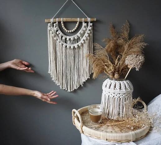 Macramé poprvé u nás na Dvoře - Doubravský dvůr