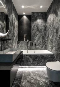 Koupelna s kamenným obkladem | OOOOX