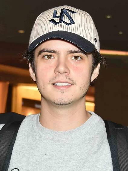 Miles Robbins is seen upon arrival at Haneda Airport on May 31, 2018 in Tokyo, Japan